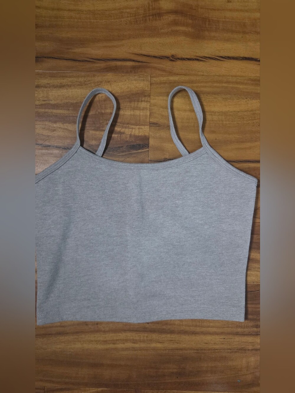 Wild Fable Gray Cropped Cami Tank Top – Size XXS